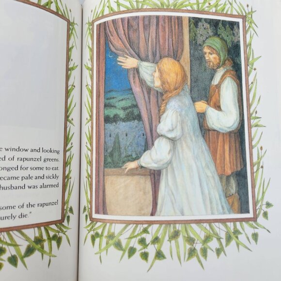 VINTAGE Rapunzel Fairy Tale Brothers Grimm Book Children's 0803706553 1989 - Picture 6 of 11